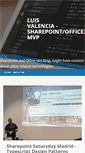 Mobile Screenshot of luisevalencia.com